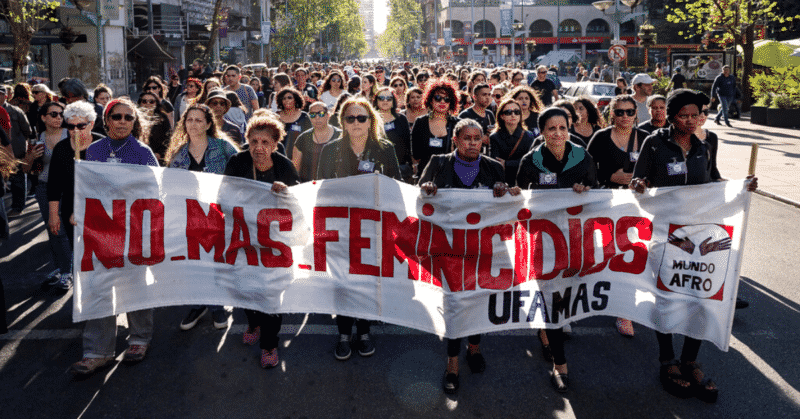 support the fight against femicide in Latin America while traveling