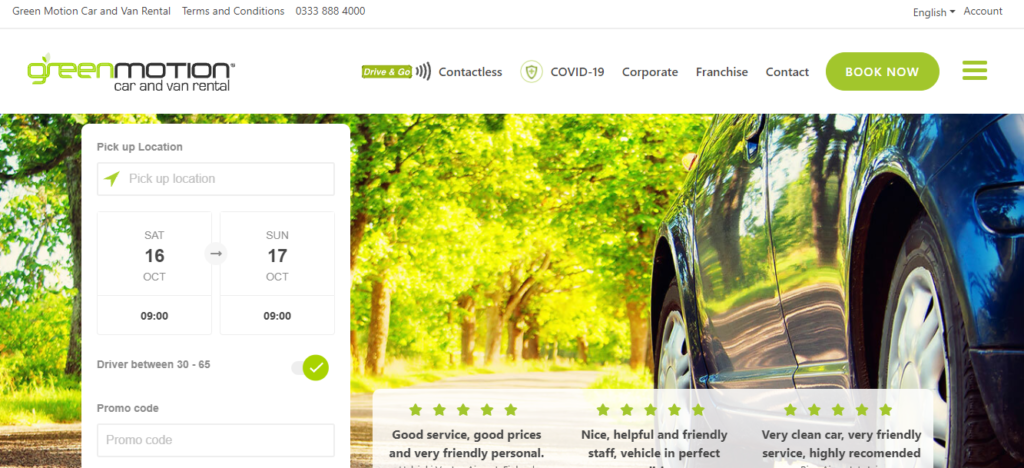 Green Motion is the Best Electric Car Rental